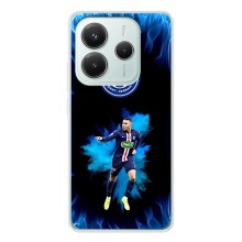 Чехлы Килиан Мбаппе для Xiaomi Redmi Note 14 5G (Мбаппе в огне)