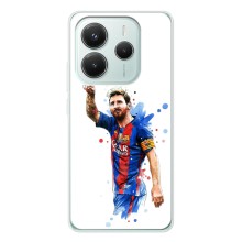 Чехлы Лео Месси Аргентина для Xiaomi Redmi Note 14 5G (Leo Messi)