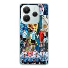 Чехлы Месси для Xiaomi Redmi Note 14 5G (AlphaPrint) (Аргентина Месси)