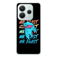 Чехлы Мистер Бист для Редми Ноут 14 5Джи (logo Mr beast)