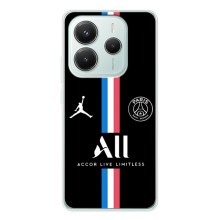 Чехлы PSG для Xiaomi Redmi Note 14 5G (AlphaPrint) (футболка ПСЖ)
