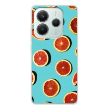 Чехлы с Фруктами для Xiaomi Redmi Note 14 5G (VPrint) (Грейпфрут)