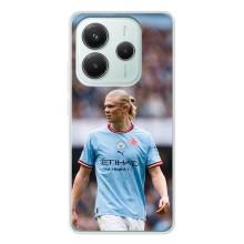 Чехлы с футболистом Ерлинг Холанд для Xiaomi Redmi Note 14 5G (AlphaPrint) (Эрлинг Холанд)