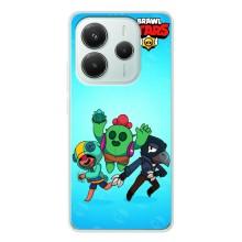 Чехлы Brawl Stars для Xiaomi Redmi Note 14 5G (AlphaPrint)