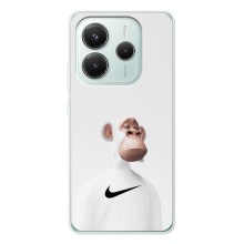 Чехлы с Обезьянами NFT для Xiaomi Redmi Note 14 5G (AlphaPrint) (обезьяна NFT Nike)