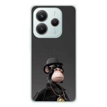 Чехлы с Обезьянами NFT для Xiaomi Redmi Note 14 5G (AlphaPrint) (Обезьяна NFT)