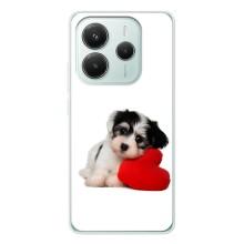 Чехлы с собаками для Xiaomi Redmi Note 14 5G (VPrint) (Песик)