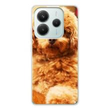 Чехлы с собаками для Xiaomi Redmi Note 14 5G (VPrint) (Щенок Бишон)