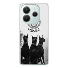 Чехлы VERSACE для Редми Ноут 14 5Джи (PREMIUMPrint) (Доберман Версаче)