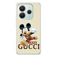 Чехол Disney Mouse Xiaomi Redmi Note 14 5G (PREMIUMPrint) (Mikki Gucci)