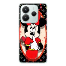 Чехол Disney Mouse Xiaomi Redmi Note 14 5G (PREMIUMPrint) (Минни Маус ЛВ)