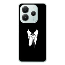 Чехол для Редми Ноут 14 5Джи - (AlphaPrint) с печатью (ТОП продаж) (Стиляга)
