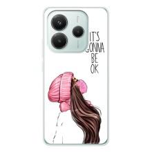 Чехол с печатью для Xiaomi Redmi Note 14 5G - (Мода) (AlphaPrint) (Коронавирус)