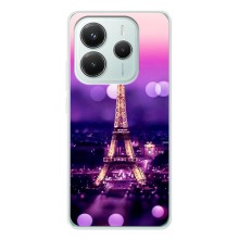 Чехол Эйфелева Башня для Xiaomi Redmi Note 14 5G - (AlphaPrint) (Париж Башня)