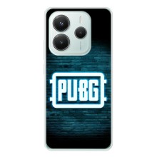 Чехол PUBG для Редми Ноут 14 5Джи (AlphaPrint) (Лого PUBG)