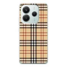 Чехол с Брендами одежды на Редми Нот 14 5G – Burberry стиль
