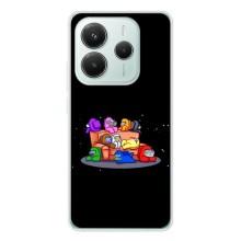 Чехол Амонг Ас для Xiaomi Redmi Note 14 5G (AlphaPrint) (Амонг-ас)