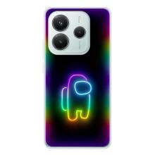 Чехол Амонг Ас для Xiaomi Redmi Note 14 5G (AlphaPrint) (Яркий скин)