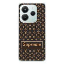 Чехол для Xiaomi Redmi Note 14 5G с картинкой Supreme (AlphaPrint)