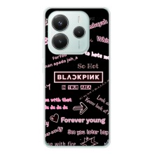 Чехол с музыкальной группой для Xiaomi Redmi Note 14 5G (BLACKPINK)