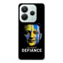 Чехол для Xiaomi Redmi Note 14 5G (AlphaPrint - с принтом Зеленского) – В. Зеленский