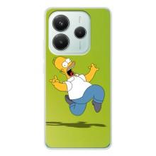 Чехол с Симпсонами для Xiaomi Redmi Note 14 5G (VPrint) (Гомер Симпсон)