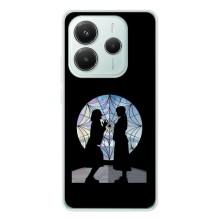 Чехлы Венсдей на Xiaomi Redmi Note 14 5G Уэнсдей (AlphaPrint) (комната Уэнздей)