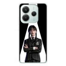 Чехлы Венсдей на Xiaomi Redmi Note 14 5G Уэнсдей (AlphaPrint) (W-Wednesday)