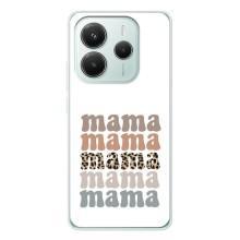 Чехлы для мамы на Xiaomi Redmi Note 14 5G – Мама коллаж