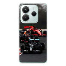 Чехол Формула1 на Xiaomi Redmi Note 14 5G – Гонка Ф1
