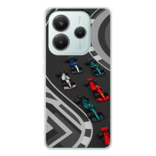 Чехол Формула1 на Xiaomi Redmi Note 14 5G – Трасса Ф1