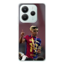 Чохол з футболістом Ламін Ямаль Xiaomi Redmi Note 14 5G