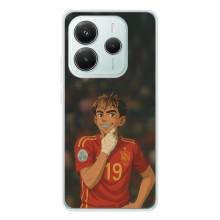 Чехол с футболистом Ламин Ямаль Xiaomi Redmi Note 14 5G (Ямаль аниме)