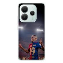 Чехол с футболистом Ламин Ямаль Xiaomi Redmi Note 14 5G (Ямаль на стадионе)
