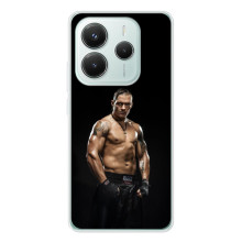 Чехол с картинкой Александр Усик для Xiaomi Redmi Note 14 5G – Усик на черном