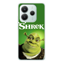Чехол с мультфильмом Шрек на Xiaomi Redmi Note 14 5G – Шрек