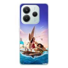 Чехол с мультфильмом Моана Xiaomi Redmi Note 14 5G – Моана и Мауи