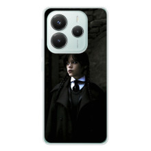 Чехол с дизайном Венздей 2 на Xiaomi Redmi Note 14 5G – Уэнсдей в костюме