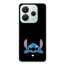 Чехол с принтом Стич на Xiaomi Redmi Note 14 5G – Стич на черном