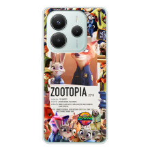 Чохол Зоотрополіс на Xiaomi Redmi Note 14 5G – Колаж Зоо