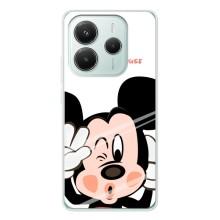 Эксклюзивный чехол для Xiaomi Redmi Note 14 5G (AlphaPrint - Мультяшные) (Маус Микки)