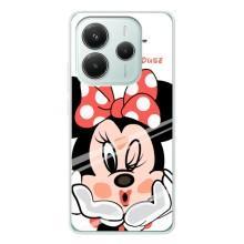 Эксклюзивный чехол для Xiaomi Redmi Note 14 5G (AlphaPrint - Мультяшные) (Маус Минни)
