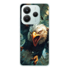 Чехол с картинкой «Хищники» для Xiaomi Redmi Note 14 5G – Орёл