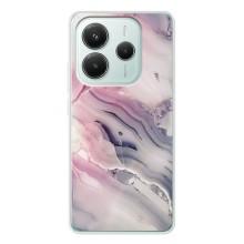 Мраморный чехол на Xiaomi Redmi Note 14 5G (VPrint) (Пурпурный Мрамор)