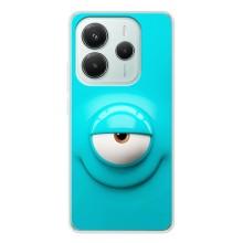 Силиконовые Чехлы (смешные стикеры) для Xiaomi Redmi Note 14 5G – Одноглазик