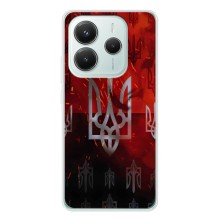 Украинские Чехлы для Xiaomi Redmi Note 14 5G с картинкой УПА (AlphaPrint) (ГЕРБ УПА)