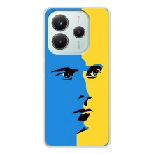 Украинские Чехлы для Xiaomi Redmi Note 14 5G с картинкой УПА (AlphaPrint) (Степан Бандера)