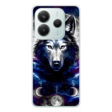 Защитные чехлы для Редми Ноут 14 5Джи (AlphaPrint) (ХИТ продаж) ВОЛК (Волк)