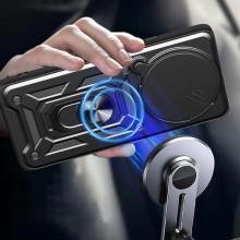 Ударостійкий чохол Camshield Serge Ring для Xiaomi Redmi Note 14 Pro 5G / Poco X7 – Чорний