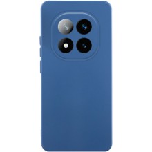 Чехол Silicone Cover Lakshmi Full Camera (AAA) для Xiaomi Redmi Note 14 Pro 5G – Синий